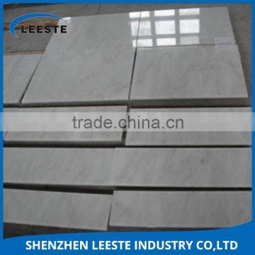 Thickness 1.6cm natural A grade Sino white marble for intorior decor