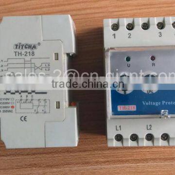 Voltage protector TH-218 Open-phase Protector voltage relay protector Relay three phase failure protector                        
                                                Quality Choice