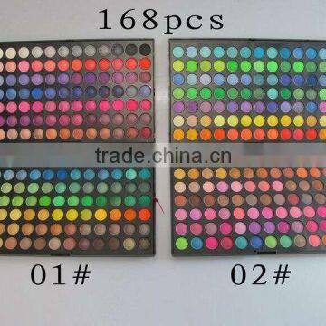 168 colors professional makeup eyeshadow pallete