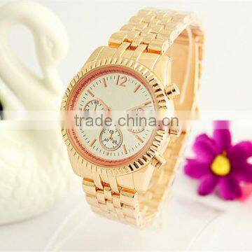 2016 Masculino Male Fashion Casual Watches Female Brand Women Watch Men Clock Montre Homme Rose Gold Gold Silver Watch photo-2