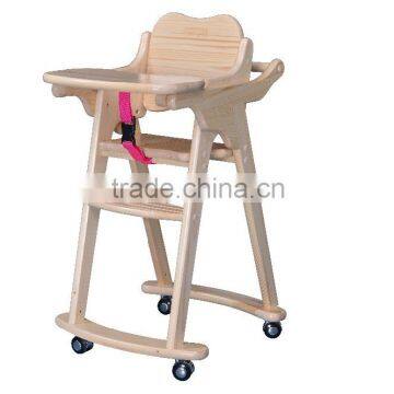 2016 China Wholesale Wood Portable Wood Chair Baby Crib and Stroller,baby Seat With Wheels#SP-X005 photo-3