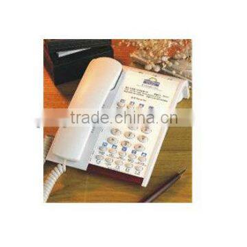 Desk and wall mountable hotel doorphone PY-8007