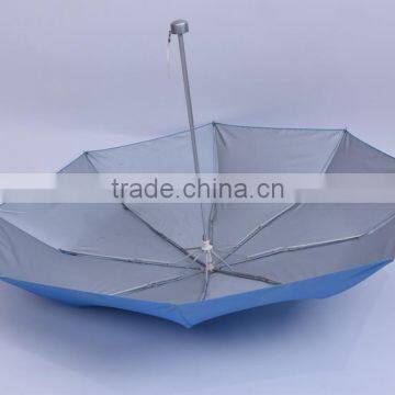 super light Silver colloid coating Umbrella with Logo Printing