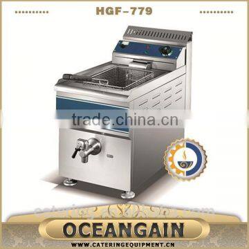 HGF-779 deluxe gas deep fryer for catering