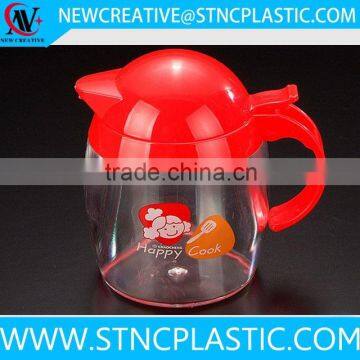 transparent plastic sauces dispenser bottles