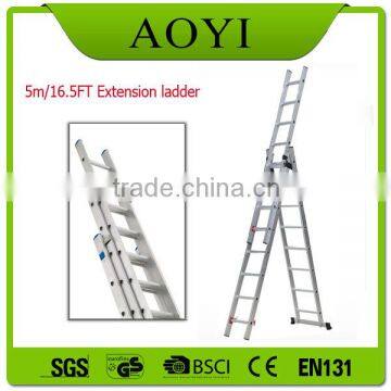 aluminum combination step extension ladder,8.4 meter