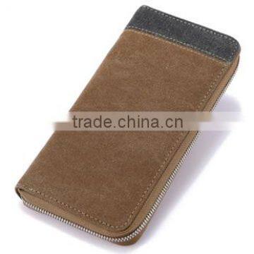 hot selling high quality canvas men wallet