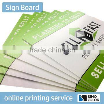 Custom Different Size Printed Type PVC Foam Board fast signs