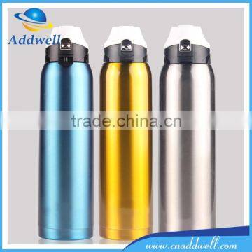 Outdoor travel sport 1000ml insulated stainless steel bottle