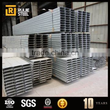 galvanized light steel keel,standard sizes c channel