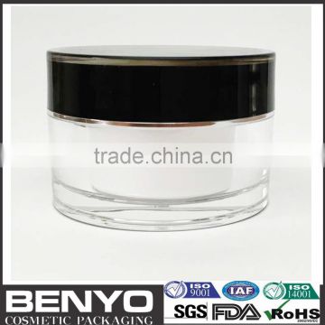 high end luxury double wall reasonable prices acrylic cylindrical transparent