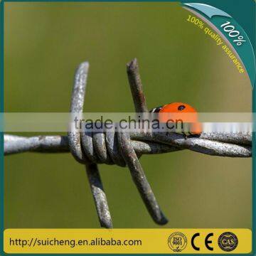 Guangzhou factory used barbed wire galvanized for road in stock (free sample)