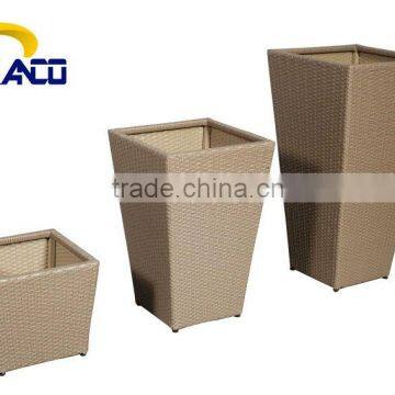 Granco KAL002 garden plastic rattan planters