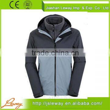 Custom fashion waterproof outdoor winter men's ski jacket