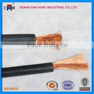 Annealed Copper Conductor Rubber super flexible Single Tinned Copper 35mm Welding cable