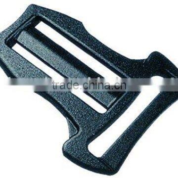 Plastic double way glide webbing slider adjuster buckle (HL-C012)