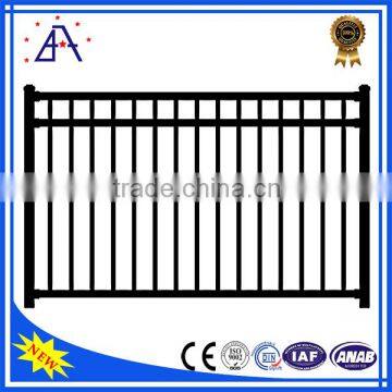High Style Modestly Priced Silver Anodized Aluminum Balcony Safety Fence photo-4