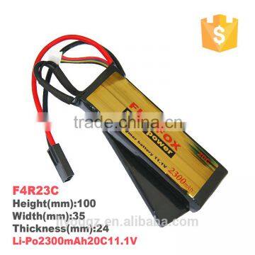 New Arrival F4R23C Wholesale Airsoft bbs AK Size Li-Po battery + 2300mAh 20C 11.1V Airsoft Cyma bb gun battery