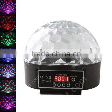 DJ Disco Light Mirror 6pcs*3W LED Crystal Ball, Mini LED Crystal Ball for Christmas Decoration photo-6
