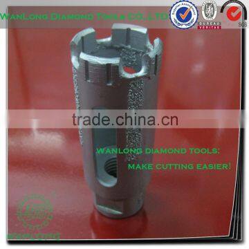 china 2 mm diamond tip drill bit 2mm drilling tools for concrete drilling-diamond core drill bit 2" tools