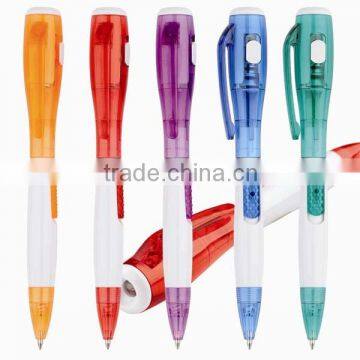 Ballpoint Pen Type and Yes Novelty plastic led light pen                        
                                                Quality Choice