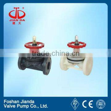 1/2'' flange type elastic rubber lined pvc plastic diaphragm valve                        
                                                Quality Choice