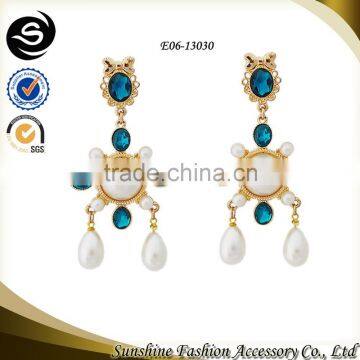 Earring Models Jewelry Earring With Balls Hanging Earring Design photo-2