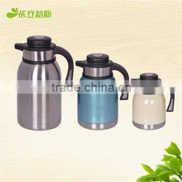 201 or 304 stainless steel coffee pot 1.2L/insulated coffee pot /double wall coffee pot