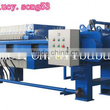 plate & frame filter press dewatering plant