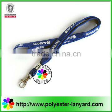 Screen printing polyester tube lanyard