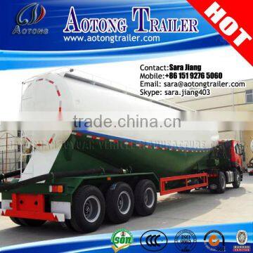 low price most popular 3axles 55m3 bulk cement trailer to Philippine market