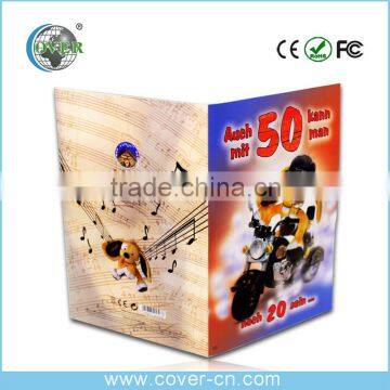 Customized Happy Birthday Greeting Cards With Led Lights,christmas Greeting Card,voice Recording Greeting Card photo-3