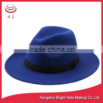 Classical Wool Felt Fedora Hat