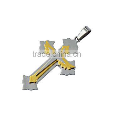 Fashion New Design Jewelry JCN0329 Stainless Steel Cross Necklace Pendants photo-3