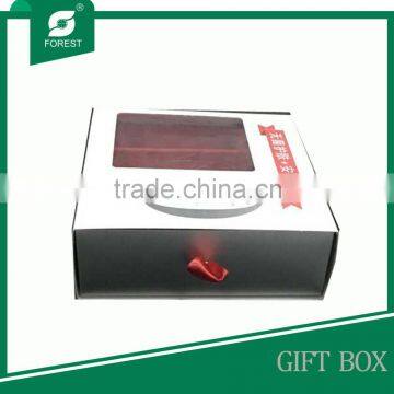 HIGH QUALITY KRAFT GIFT BOX WITH CLEAR WINDOW photo-3