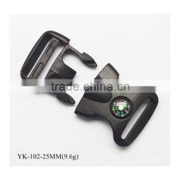 Yukai Plastic 25mm Width 1inch Colorful Plastic Side Release Buckle for Bags photo-2