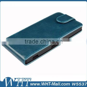 Bulk Buy from China Mobile Phone Accessories Leather Case for Sony Xperia Z2 Flip Cover