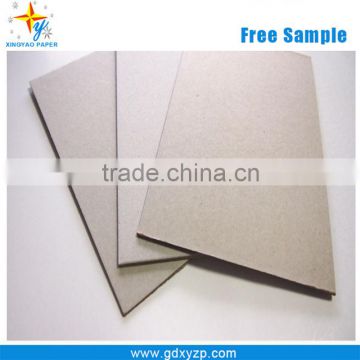 Wholesale Smooth Surface Pulp Board Gray Back Compressed Paper Cardboard Sheets