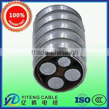 0.6/1KV 4*35sqmm Aluminum Alloy Conductor Power Cable