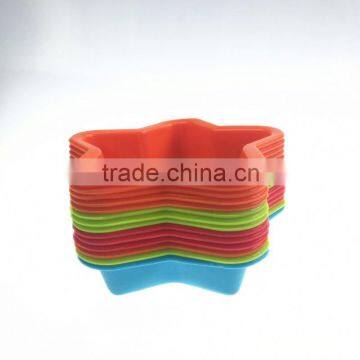 Silicone Muffin Baking Cups Silicone Cupcake Liners Cupcake Mold Cupcake Square Paper Baking Cups