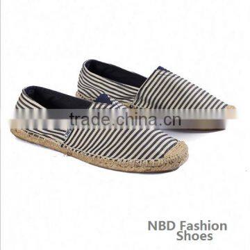 Girls Fashion Strip Canvas Shoes