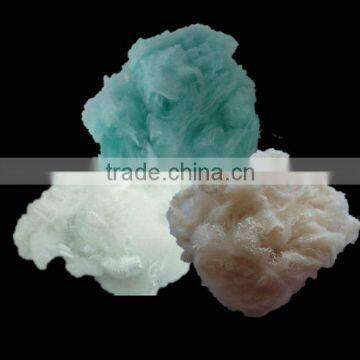 recycled polyester staple fiber colorful