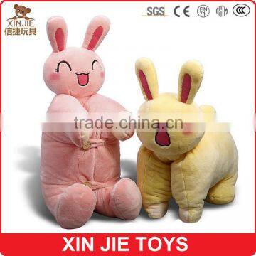 custom plush folding animal pillow good quality pp cotton pillow