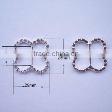 (M0189) 15mm inner bar crystal buckle for wedding invitation card,cute products