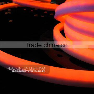 Pure Copper line Orange 120V Xmas Neon Rope Light IP65 Outdoor Use