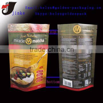 Zipper Reseal Food Bag With Gravure Printing/aluminum Foil Zipper Lock Bag photo-5