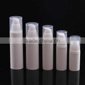 round Plastic Pumps Serum Acrylic Bottles