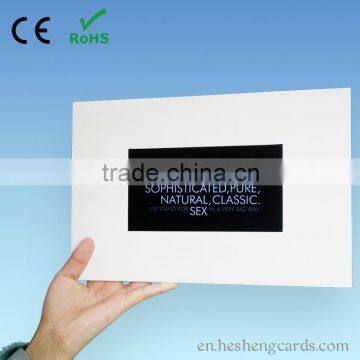 Handmade greeting card designs, digital video business card