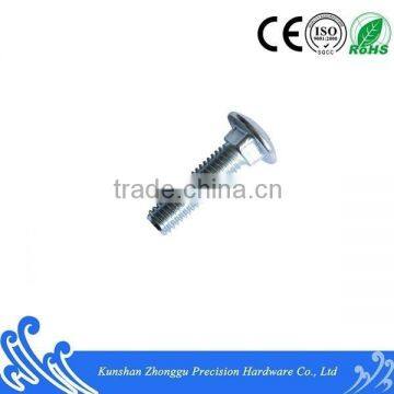 Big Round Head Party Strength Bolt DIN603 Carbon Steel Blue White Zinc M8*25 photo-6