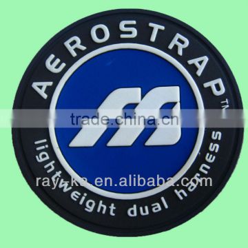 rubber logo label